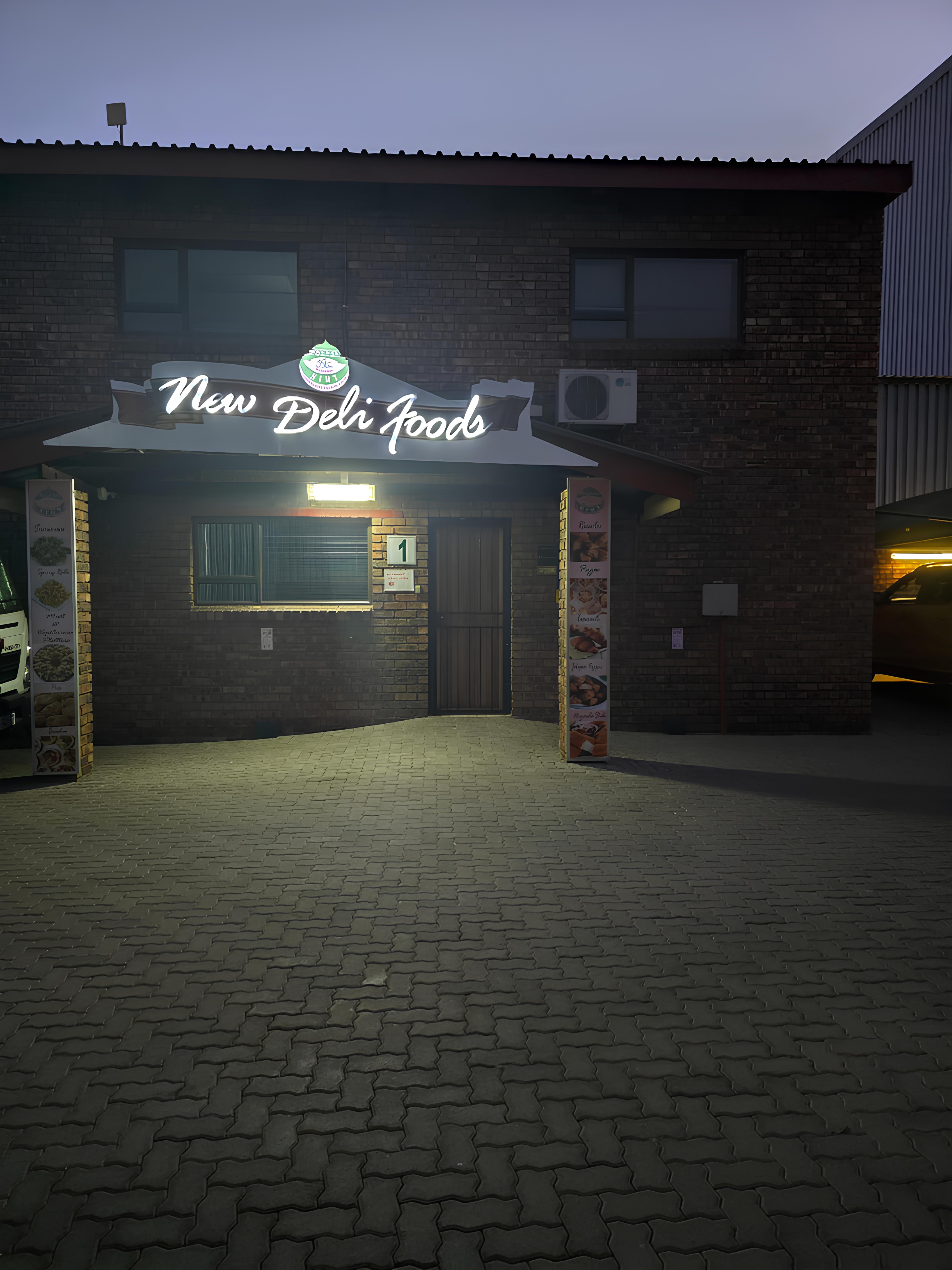 New Deli Foods Entrance